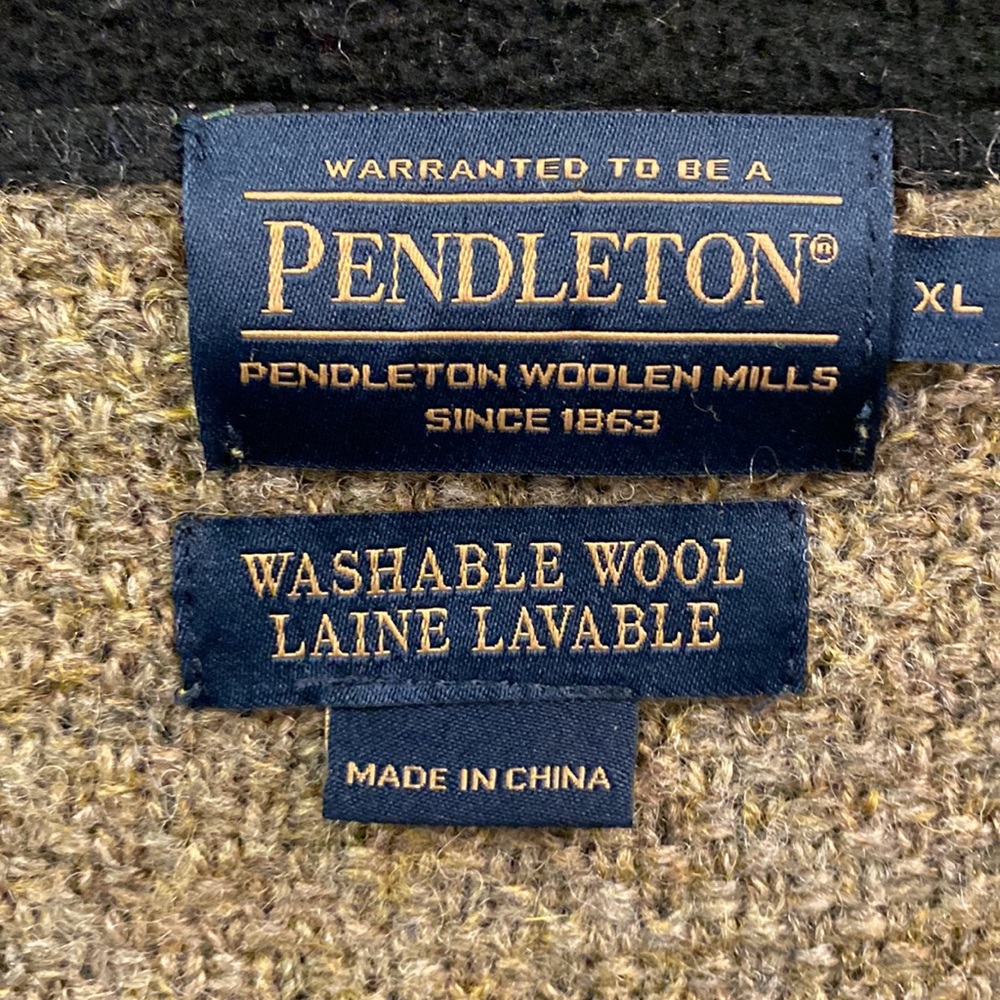 Pendleton Zip Up Sweater - Picture 3 of 6